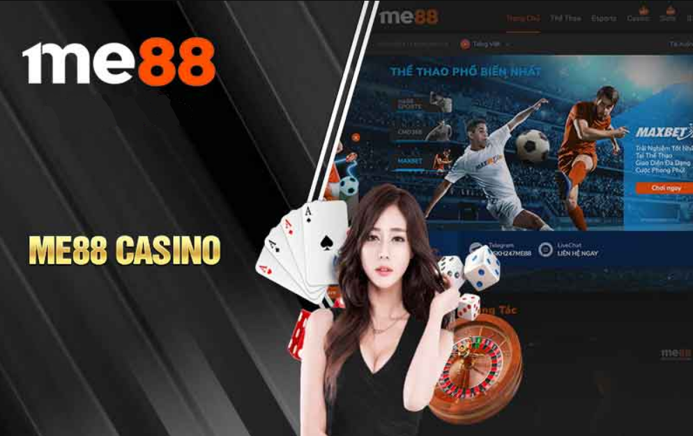 Những tựa game Casino siêu hot thu hút người chơi tại Me88